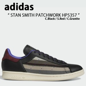 adidas Originals STAN SMITH PATCHWORK HP5357 Black Red 