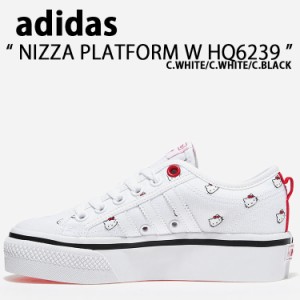 adidas Originals アディダス オリジナルス スニーカー NIZZA PLATFORM W HQ6239 ニッツァ プラットフォーム W WHITE BLACK ホワイト ブ