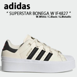 adidas Originals アディダス オリジナルス スニーカーSUPERSTAR BONEGA W スーパースター ボネガ IF4827 White Black レディース 女性用