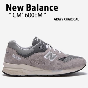 New Balance NEWBALANCE CM1600 CM1600EM GRAY CHARCOAL レザー 本革 