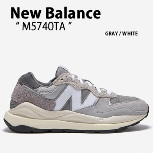 New Balance NEWBALANCE M5740 M5740TA GRAY WHITE レザー 本革