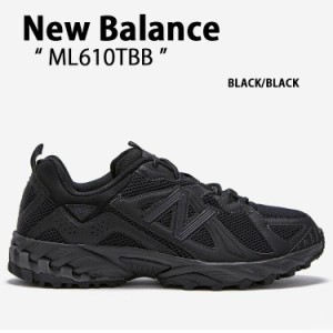 New Balance ニューバランス スニーカー ML610 ML610TBB BLACK