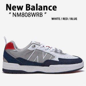New Balance NEWBALANCE NM808 Numeric Tiago Lemos NM808WRB WHITE RED BLUE レザー 本革 