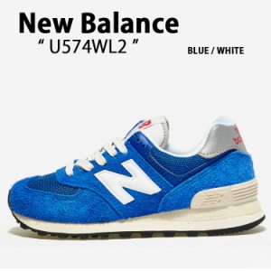 New Balance ニューバランス スニーカー 574 U574WL2 BLUE WHITE