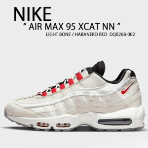 NIKE ナイキ スニーカー  AIR MAX 95  DQ0268-002 XCAT NN LIGHT BONE HABANERO RED BLACK 