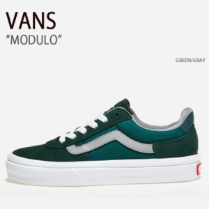 VANS バンズ スニーカー MODULO GREEN GRAY V3838 SC モデューロ メンズ レディース 男性用 女性用 男女兼用