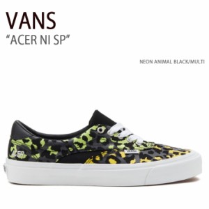 VANS バンズ スニーカー ACER NI SP NEON ANIMAL BLACK MULTI VN0A4UWYBML