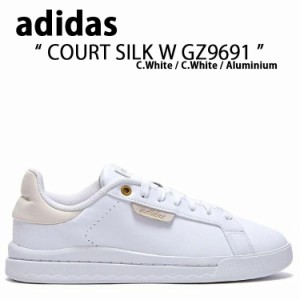 adidas アディダス スニーカー W COURT SILK GZ9691 コート シルク WHITE  ホワイト レディース 女性用【中古】未使用品