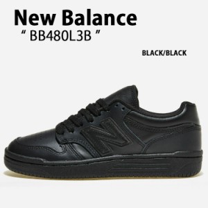 New Balance ニューバランス スニーカー NEWBALANCE BB480 BB480L3B BLACK BLACK 本革