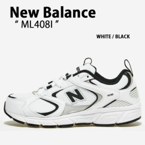 New Balance ニューバランス スニーカー ML408I NEWBALANCE ML408 WHITE BLACK 