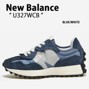 New Balance ニューバランス スニーカー 327 U327WCD BLUE WHITE ピッグスウェード ブルー ホワイト