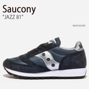 Saucony サッカニー スニーカー JAZZ 81 NAVY SILVER S70539-1 シューズ ジャズ81