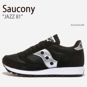 Saucony サッカニー スニーカー JAZZ 81 BLACK SILVER S70539-2 シューズ ジャズ81