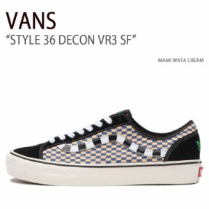 VANS バンズ スニーカー STYLE 36 DECON VR3 SF MAMI WATA CREAM VN0007R2CRM スタイル36デコンVR3 SF