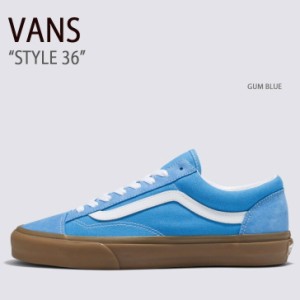 VANS バンズ スニーカー STYLE 36 GUM BLUE VN0A54F6BLU スタイル36 メンズ レディース 男性用 女性用