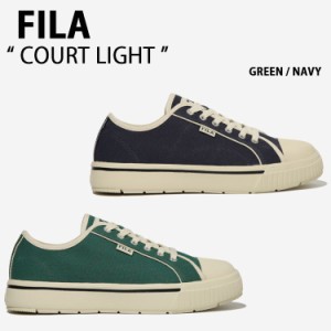 FILA フィラ スニーカー COURT LIGHT 1TM01781F GREEN NAVY コートライト メンズ レディース 男性用 女性用