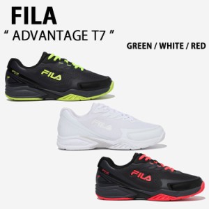 FILA フィラ スニーカー ADVANTAGE T7 1TM01884F アドバンテージ T7 グリーン ホワイト レッド メンズ レディース 男性用 女性用