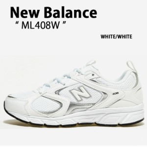 New Balance ニューバランス スニーカー 408 ML408W WHITE シューズ ホワイト レトロデザイン 