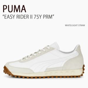 PUMA プーマ スニーカー EASY RIDER II 75Y PRM WHITE LIGHT STRAW イージーライダーII 75Y PRM シューズ メンズ 男性用 393315-02
