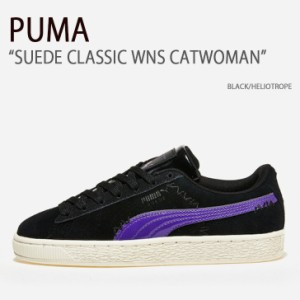 PUMA プーマ スニーカー SUEDE CLASSIC WNS CATWOMAN BLACK HELIOTROPE スエードクラシックWNSキャットウーマン シューズ メンズ レディ