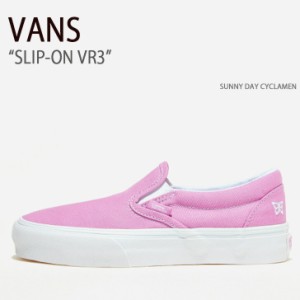 VANS バンズ スニーカー SLIP-ON VR3 SUNNY DAY CYCLAMEN VN0007NCBLH スリッポンVR3 レディース 女性用