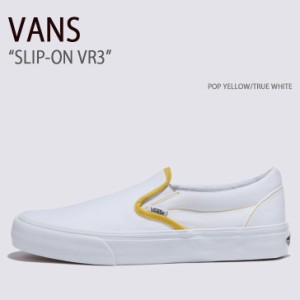 VANS バンズ スニーカー SLIP-ON VR3 POP YELLOW TRUE WHITE VN0007NCU4L スリッポンVR3 メンズ レディース