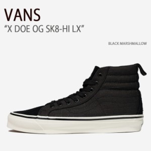 VANS バンズ スニーカー DOE OG SK8-HI LX BLACK MARSHMALLOW VN0A4BVBBPT OGスケートハイLX メンズ 男性用