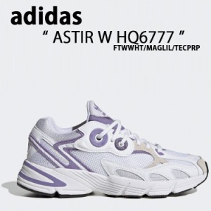 adidas アディダス スニーカー ASTIR W HQ6777アスター W FTWWHT MAGLIL TECPRP ホワイト パープル ダッドシューズ Woman’s レディース