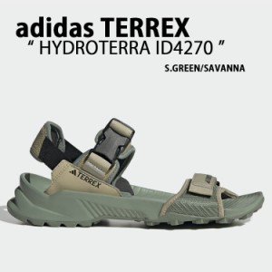 adidas アディダス サンダル TERREX HYDROTERRA  ID4270 テレックス スポーツサンダル GREEN SAVANNA