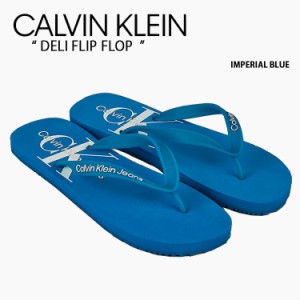 Calvin Klein カルバンクライン サンダル DELI FLIP FLOP IMPERIAL BLUE CK シューズ デリフリップフロップ YM00838CGD