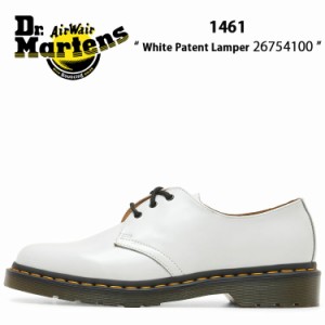 Dr.Martens ドクターマーチン レザーシューズ  3ホールシューズ 1461 White Patent Lamper 3 EYE SHOE 26754100 1461 ホワイト パテント 