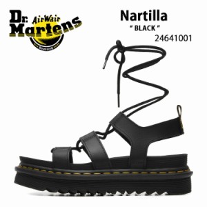 Dr.Martens ドクターマーチン サンダル レースアップ サンダル Nartilla Black 24641001 ナルティラ グラディエーター サンダル ブラック