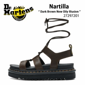 Dr.Martens ドクターマーチン サンダル レースアップ サンダル Nartilla SANDALS 27297201 ナルティラ グラディエーター サンダル ブラウ