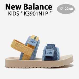 New Balance ニューバランス キッズ サンダル NewBalance 3901 NAVY キッズシューズ ネイビー K3901N1P キッズ用 ジュニア用 子供用