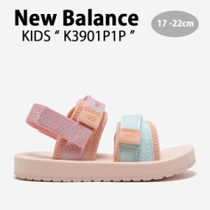 New Balance ニューバランス キッズ サンダル NewBalance 3901 PINK キッズシューズ ピンク K3901P1P キッズ用 ジュニア用 子供用
