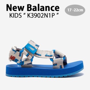 New Balance ニューバランス キッズ サンダル NewBalance 3902 NAVY キッズシューズ ネイビー K3902N1P キッズ用 ジュニア用 子供用