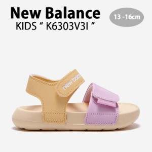 New Balance ニューバランス キッズ サンダル NewBalance 6303 VIOLET キッズシューズ バイオレット K6303V3I ベビー用 キッズ用 子供用