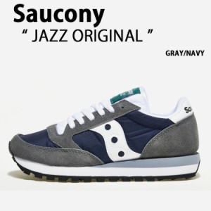 Saucony サッカニー スニーカー JAZZ ORIGINAL GRAY NAVY S2044-667 シューズ ジャズオリジナル メンズ レディース