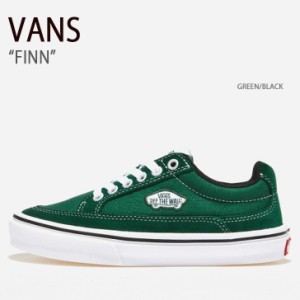 VANS バンズ スニーカー FINN GREEN BLACK V3938 フィン グリーン ブラック メンズ レディース 男性用 女性用