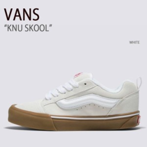 VANS バンズ スニーカー KNU SKOOL WHITE VN0009QCWHT ニュースクール ホワイト メンズ レディース