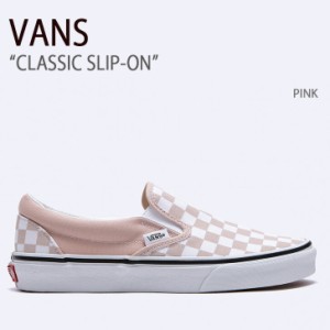 VANS バンズ スニーカー CLASSIC SLIP-ON PINK VN000BVZBQL クラシックスリッポン ピンク メンズ レディース 男性用 女性用