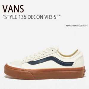 VANS バンズ スニーカー STYLE 136 DECON VR3 SF MARSHMALLOW BLUE VN0A4BX9KE6 スタイル136デコンVR3 SF