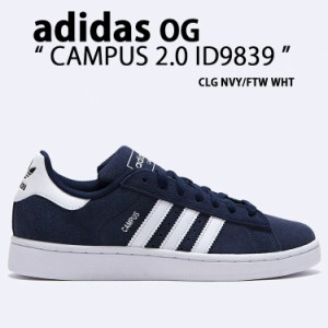 adidas Originals アディダス オリジナルス スニーカー CAMPUS 2.0 NAVY WHITE ID9839 キャンパス2 シューズ ネイビー スウェード