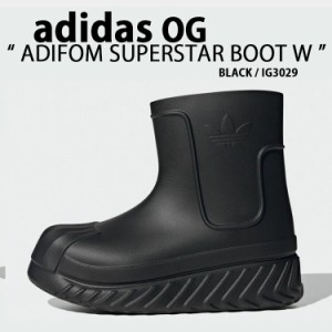 adidas originals アディダス レディース ブーツ ADIFOM SUPERSTAR BOOT W BLACK IG3029 スーパースターブーツ レインブーツ