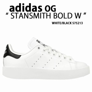 adidas Originals アディダス オリジナルス レディース スニーカー STANSMITH BOLD WHITE S75213 厚底 プラットフォーム 厚底シューズ