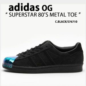 adidas Originals アディダス オリジナルス レディース スニーカー SUPERSTAR 80S METAL TOE W S76710 スーパースター メタルトゥ BLACK