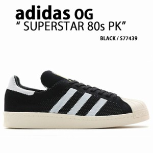 adidas Originals アディダス オリジナルス スニーカー SUPERSTAR 80S PRIMEKNIT S77439 BLACK WHITE シューズ スーパースター