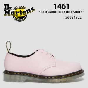 Dr.Martens ドクターマーチン レザーシューズ 1461 ICED SMOOTH LEATHER SHOES PALE PINK SMOOTH 3 EYE 26651322 ピンク レディース 女性