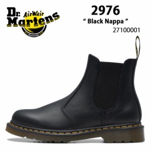 Dr.Martens ドクターマーチン サイドゴア ブーツ 2976 Black Nappa 27100001 チェルシーブーツ ブラック レディース 女性用【中古】未使