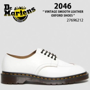 Dr.Martens ドクターマーチン シューズ 2046 White Vintage Smooth 27718100 WHITE VINTAGE SMOOTH ホワイト